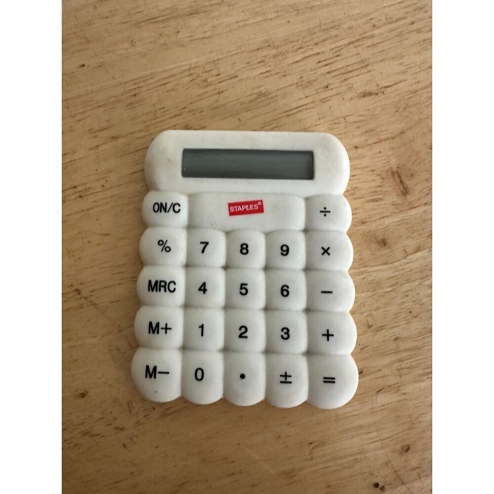 Staples Bubble Calculator
